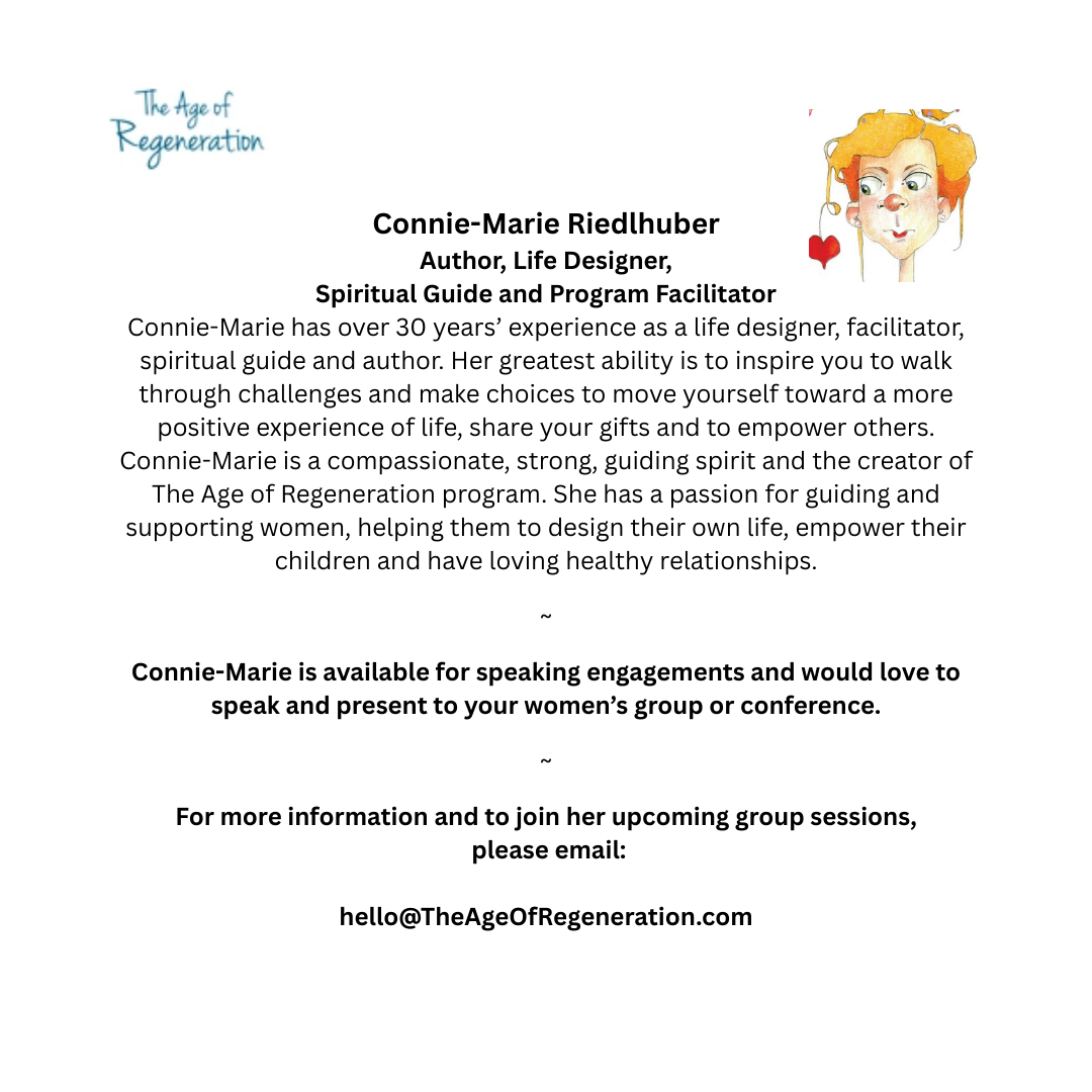 The Age of Regeneration Self-Guided Workbook