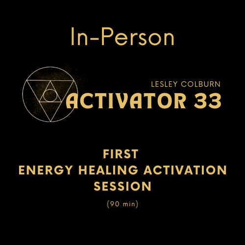 1:1 In-Person 1st INITIAL  Energy Healing Session ACTIVATION 1.5 hrs