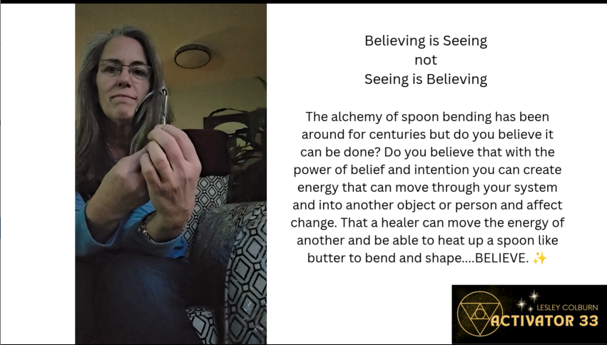 Load video: Belief in Spoon Bending